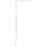 Inloopdouchewand met stenenmotief 100x195 cm ESG-glas