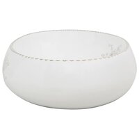 Opzetwasbak ovaal 59x40x15 cm keramiek wit