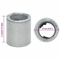Afzuigslang 6 m &Oslash;15 cm PVC