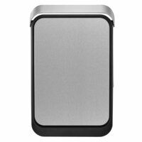Afvalbak Touch Bar 30 L matzilverkleurig