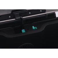 Vuilnisbak met pedaal E-Cube 28 L+18 L matzilverkleurig