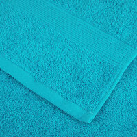 Handdoeken SOLUND 10 st 600 g/m&sup2; 50x100 cm turquoise