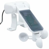 Luifel automatisch uittrekbaar LED 600x350 cm antraciet en wit