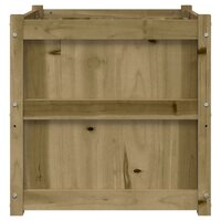 Plantenbakken 2 st cm ge&iuml;mpregneerd hout