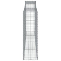 Schanskorven 20 st gewelfd 400x50x160/180 cm ijzer
