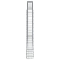 Schanskorven 10 st gewelfd 400x30x220/240 cm ijzer