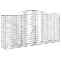 Schanskorven 30 st gewelfd 300x50x140/160 cm ijzer