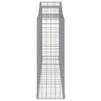 Schanskorven 30 st gewelfd 300x50x140/160 cm ijzer