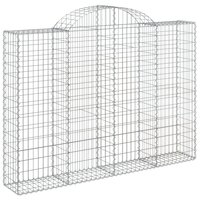 Schanskorven 20 st gewelfd 200x30x140/160 cm ijzer