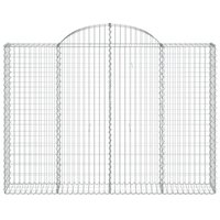Schanskorven 20 st gewelfd 200x30x140/160 cm ijzer