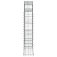Schanskorven 20 st gewelfd 200x30x140/160 cm ijzer