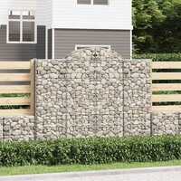 Schanskorven 13 st gewelfd 200x30x160/180 cm ijzer