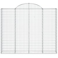 Schanskorven 13 st gewelfd 200x30x160/180 cm ijzer