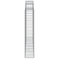Schanskorven 13 st gewelfd 200x30x160/180 cm ijzer
