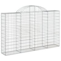 Schanskorven 50 st gewelfd 200x30x120/140 cm ijzer