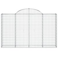 Schanskorven 50 st gewelfd 200x30x120/140 cm ijzer