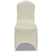 Hoes voor stoelen 50 stuks (creme)