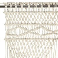 Gordijn macram&eacute; 140x240 cm katoen