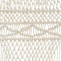 Gordijn macram&eacute; 140x240 cm katoen