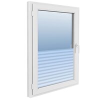 Privacyfolie matte strepen zelfklevend 0,9x20 m
