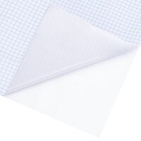 Raamfolies mat PVC wit