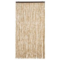Vliegengordijn 100x230 cm chenille beige