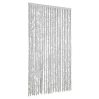 Vliegengordijn 100x200 cm chenille grijs