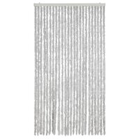 Vliegengordijn 100x200 cm chenille grijs