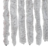 Vliegengordijn 100x200 cm chenille grijs