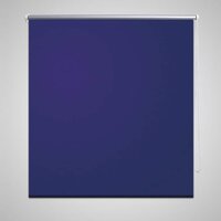 Rolgordijn verduisterend 140 x 175 cm marineblauw