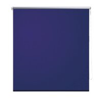 Rolgordijn verduisterend 140 x 175 cm marineblauw