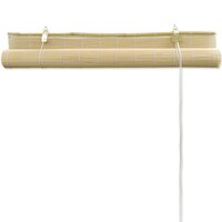 Rolgordijn 140x160 cm bamboe naturel