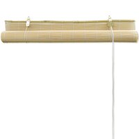 Rolgordijn 150x220 cm bamboe natuurlijk