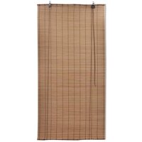 Rolgordijn 150x160 cm bamboe bruin