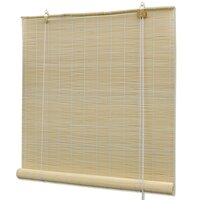 Rolgordijn 100x220 cm bamboe naturel