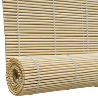 Rolgordijn 100x220 cm bamboe naturel