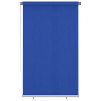 Rolgordijn voor buiten 140x230 cm HDPE blauw