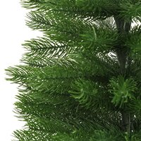 Kunstkerstboom met standaard smal 240 cm PE