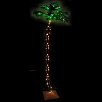 Palmboom LED 192 LED&#039;s warmwit 300 cm
