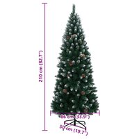 Kunstkerstboom met 300 LED&#039;s 210 cm
