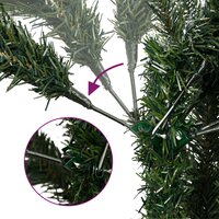 Kunstkerstboom smal met 300 LED&#039;s 210 cm
