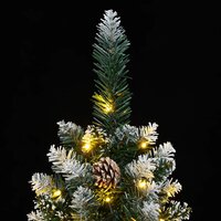 Kunstkerstboom smal met 300 LED&#039;s 210 cm