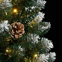 Kunstkerstboom smal met 300 LED&#039;s 210 cm
