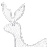 Kerstverlichting rendier en slee met mesh 432 LED&#039;s