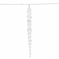 Kerstverlichting ijspegels 200 koudwitte LED&#039;s 20 m acryl PVC