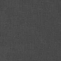 Stoelkussens 4 st hoge rug 120x50x7 cm stof gem&ecirc;leerd antraciet