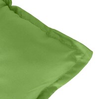 Tuinbankkussen 120x50x7 cm stof gem&ecirc;leerd groen