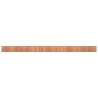 Vloerkleed rechthoekig 60x1000 cm bamboe naturel