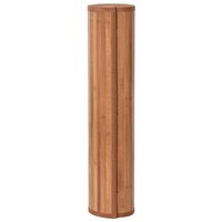 Vloerkleed rechthoekig 60x1000 cm bamboe naturel