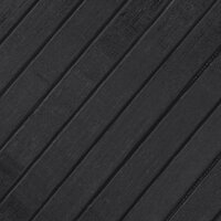 Vloerkleed rond 100 cm bamboe grijs